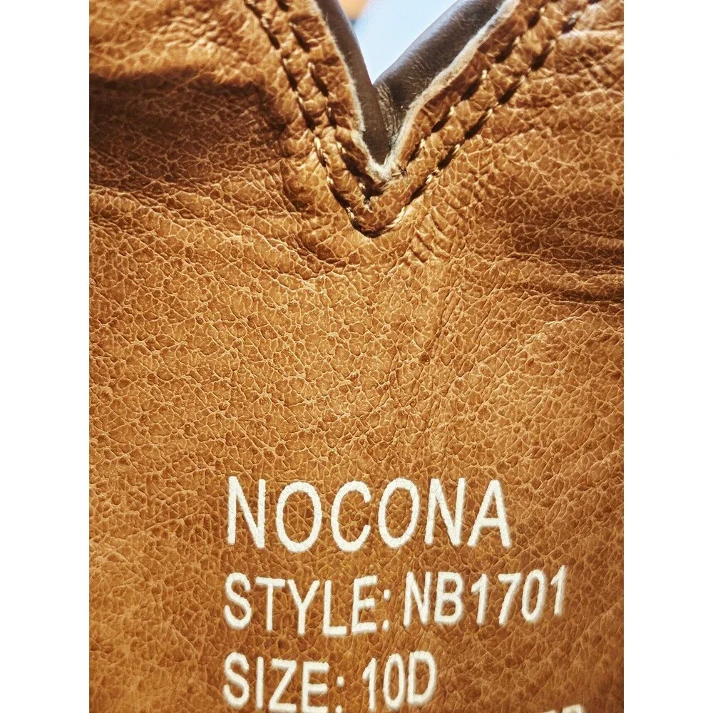 Nocona Style 1701 NB BOOTS Men's Size 10D